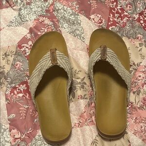Reef Tan and Cream Women's Sandals